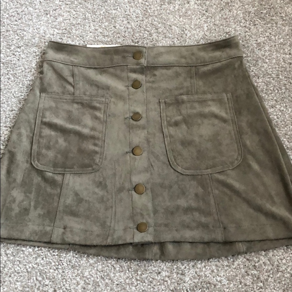 Altard state suede skirt